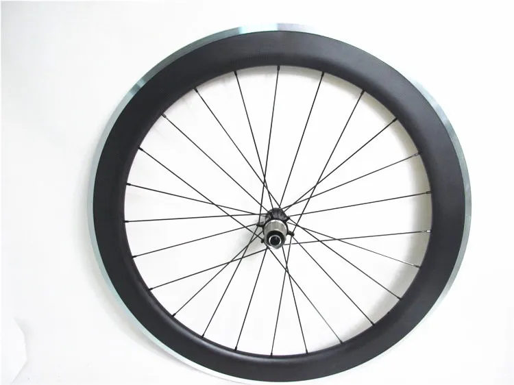 Excellent China 700C carbon & alloy clincher wheels with FSE 280s hubs, FSC60CA-23 road bicycle wheels with Aluminum braking surface 5