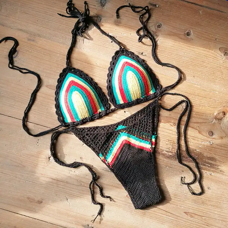 maillot de bain rasta