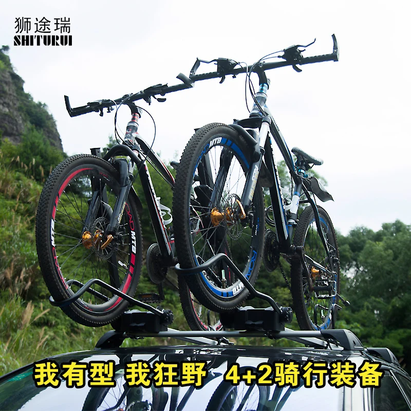SHITURUI Bicycle Rack Roof-Top Suction Bike Car Rack Carrier Quick Installation Roof Rack For MTB Mountain Road Bike SHITURUI Bicycle Rack Roof-Top Suction Bike Car Rack Carrier Quick Installation Roof Rack For MTB Mountain Road Bike