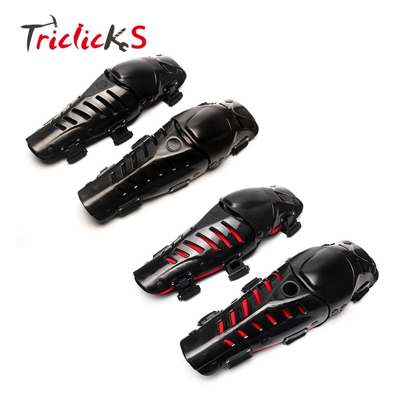 

Triclicks Universal Knee Pad Adults Knee Shin Armor Protector Guard Pads Motorcycle Protective Kneepad Motocross Gears Kneepads