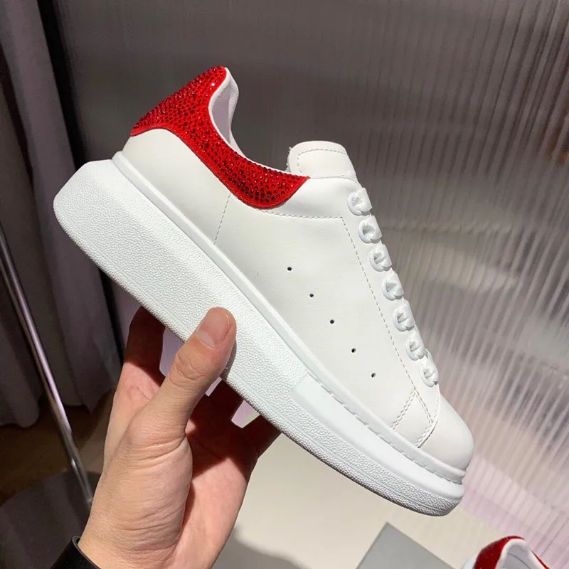 Лидер продаж Zapatos De mujer женские кроссовки из коровьей кожи на платформе со