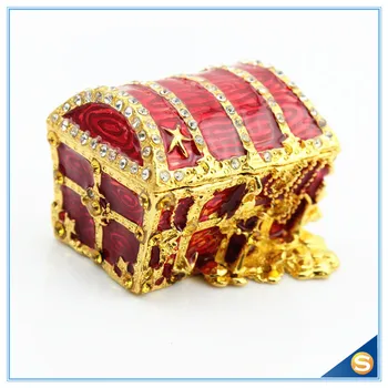 

Pewter Metal Jewelry Box Collective Box for Jewelries