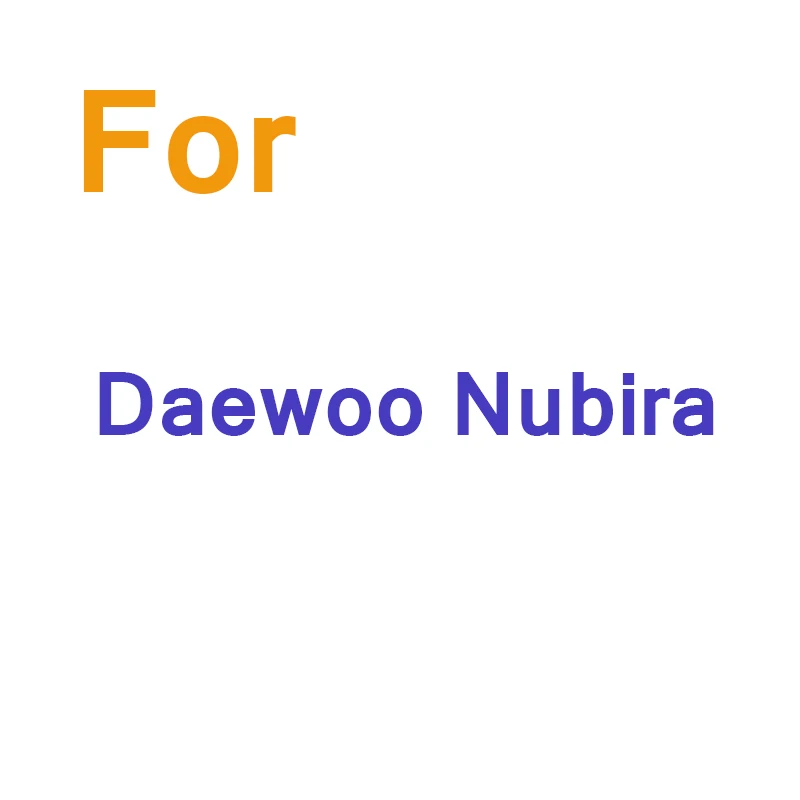 Cawanerl Стайлинг авто уплотнение окантовка уплотнитель резиновый уплотнитель прокладка комплект для Daewoo Rezzo Nubira Matiz Magnus - Цвет: For Daewoo Nubira