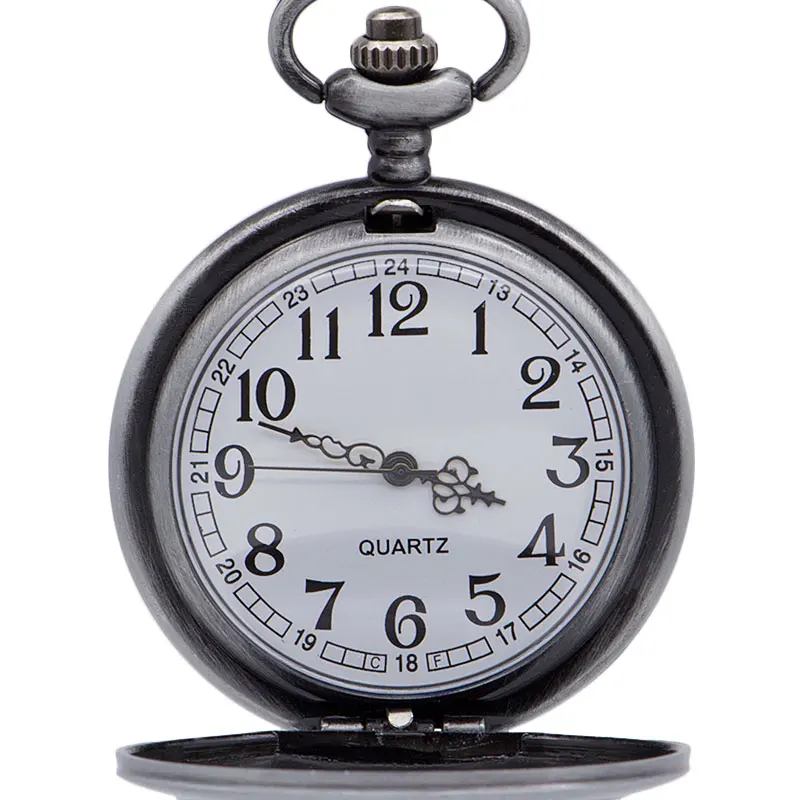 Креативная Горячая кинематографическая тематика кварцевые карманные часы цепь кулон ожерелье reloj de bolsillo мужские Мальчики Fob часы подарок