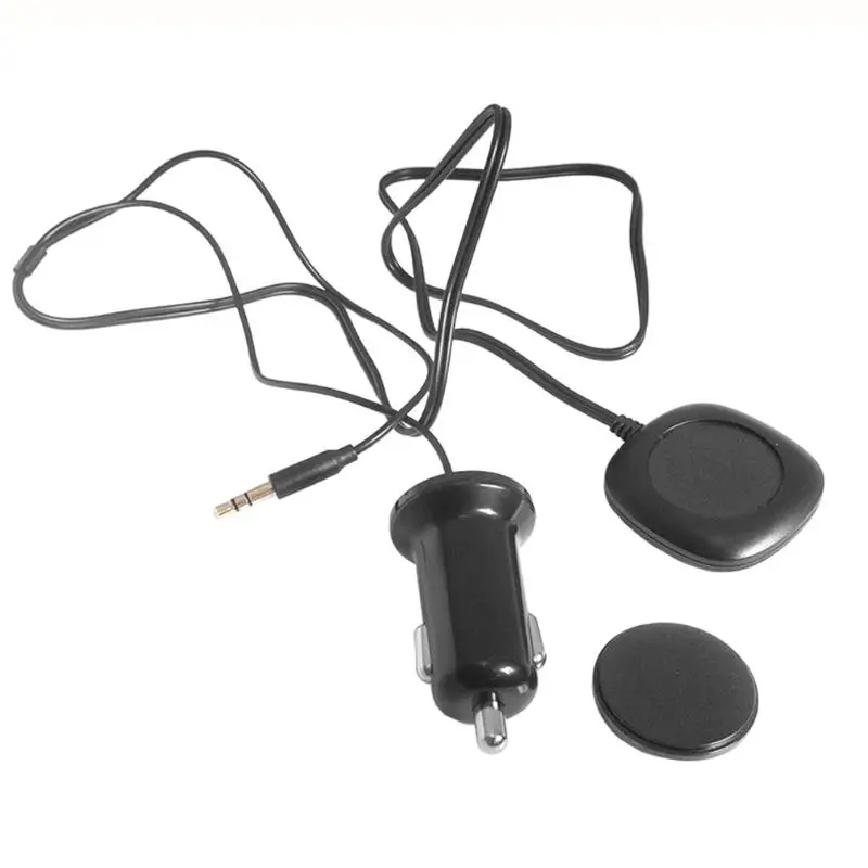 Bluetooth Aux беспроводной автомобильный комплект музыкальный приемник 3,5 мм адаптер громкой связи светодиодный автомобильный дополнительный громкоговоритель с USB Автомобильное зарядное устройство для телефона 6 7