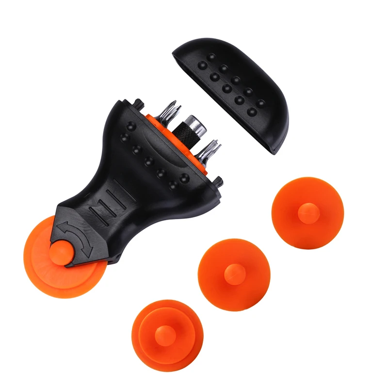 

JAKEMY 9 in 1 Precision Magnetic Screwdriver Set & Roller Opening Tools For iPhone Repair Tool Kit