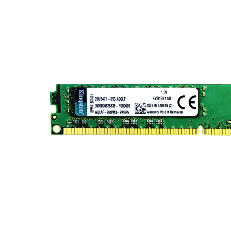 Kingston оригинальный Оперативная память памяти ddr3 4 ГБ 2 ГБ DDR 3 8 ГБ PC3-10600 PC3-12800 DDR 3 1333 мГц 1600 мГц для рабочего стола