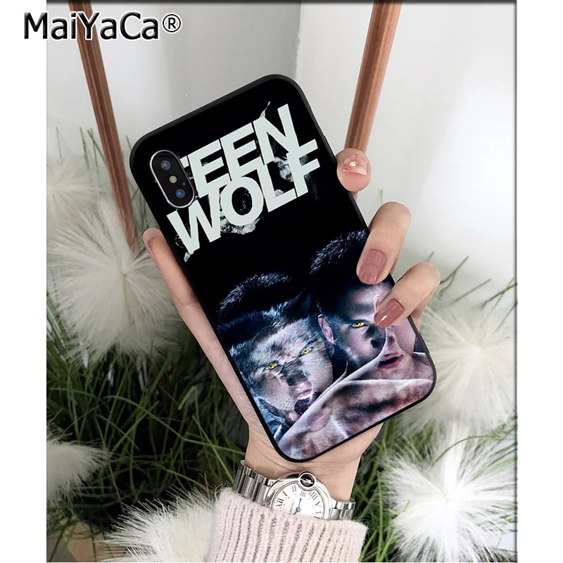 Мягкий силиконовый чехол для телефона MaiYaCa Teen Wolf из ТПУ для Apple iPhone 8 7 6 6S Plus X XS MAX 5 5S SE XR Чехол для мобильного телефона s