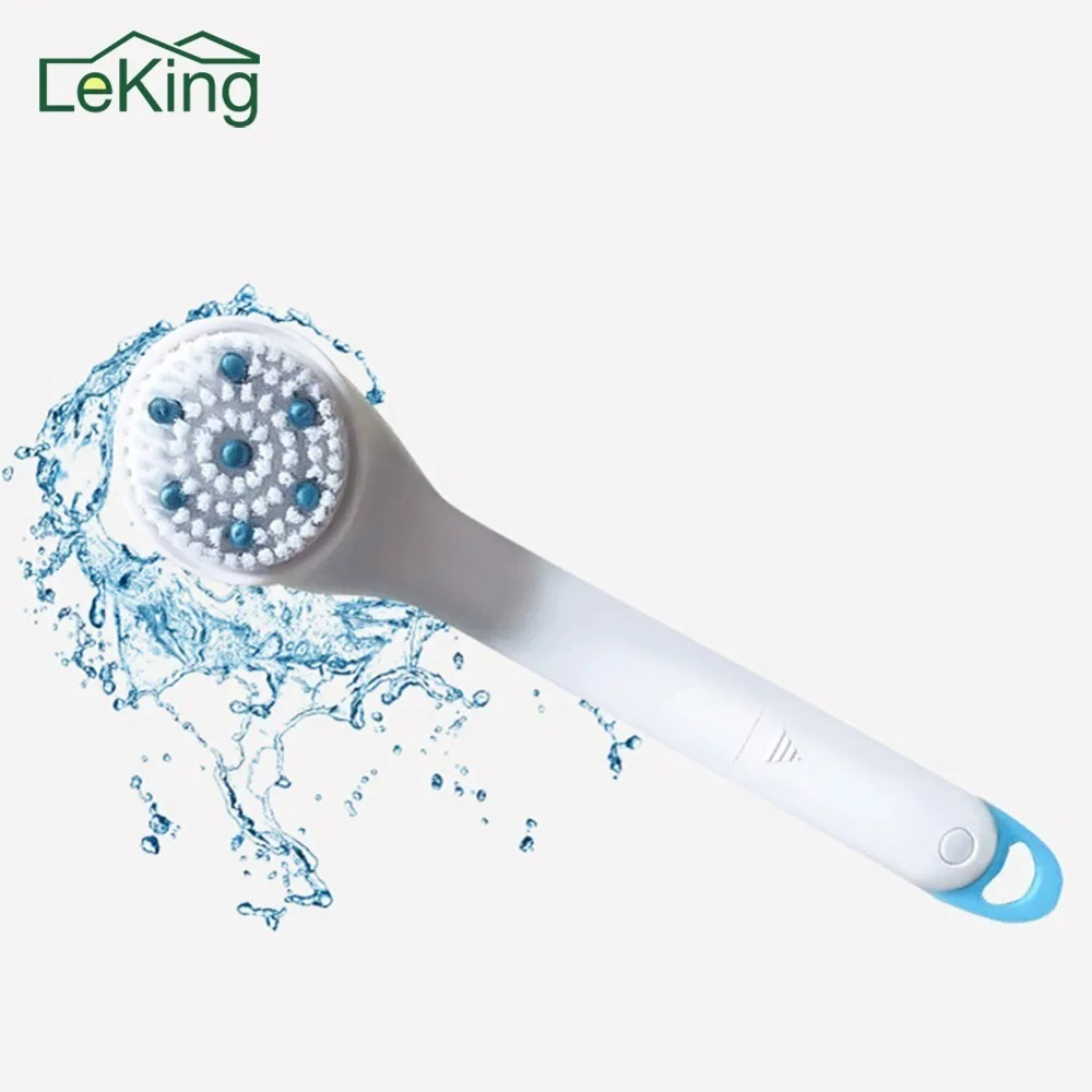 

Multifunctional Household Tools Electric bath Brush Power-driven Shower Brush Bath Cleaning Brush Device Bathroom Tool