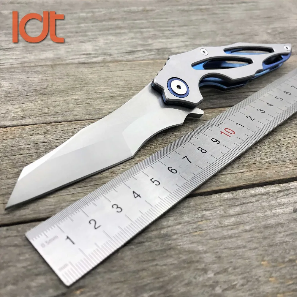 

LDT Kingkong Folding Knife 9Cr18Mov Blade Steel Handle Pocket Military Transformer Flipper Knives Survival Rescue Knife EDC Tool