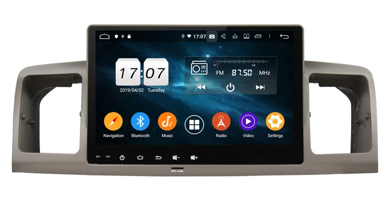 Perfect 9inch octa core android 9.0 car multimedia player for toyota universal 2010-2014 car dvd radio with gps navigation wifi audio 4 Perfect 9inch octa core android 9.0 car multimedia player for toyota universal 2010-2014 car dvd radio with gps navigation wifi audio 4