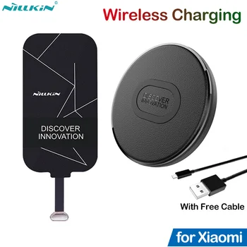

Nillkin Qi Wireless Charging for Xiaomi Mi 5 6 8 9 SE 9T A1 A2 A3 Lite Redmi K20 K30 5 6 7A Note 7 8 8T Pro Plus Poco F1 Adapter