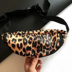 Модные женские туфли Для мужчин поясная сумка с леопардовым принтом поясная сумка холст деньги Талия Чехол путешествия ремень праздник