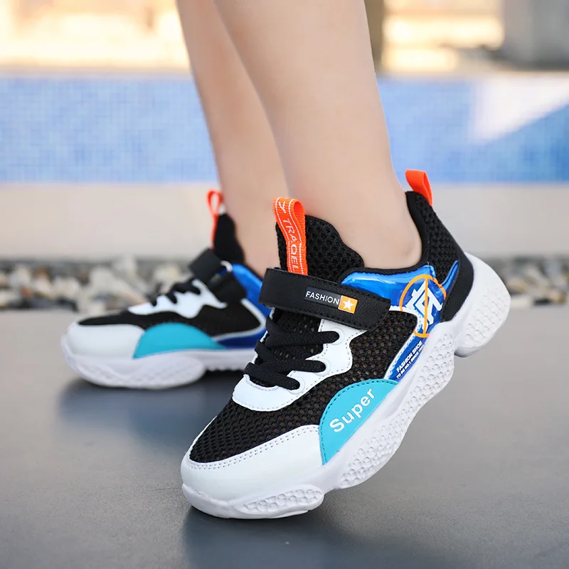

2019 Summer Kids Boy Sport Running Shoes Size 28-39 Big Children Casual Shoes Brand Kids Shoes Sport Fashion Baby Boys Sneakers