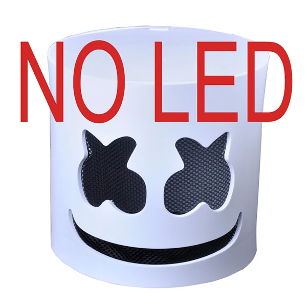 DIY EVA DJ Marshmallow EL Wire LED Helmet Mask Cosplay Prop Halloween Mask Full &hellip;
