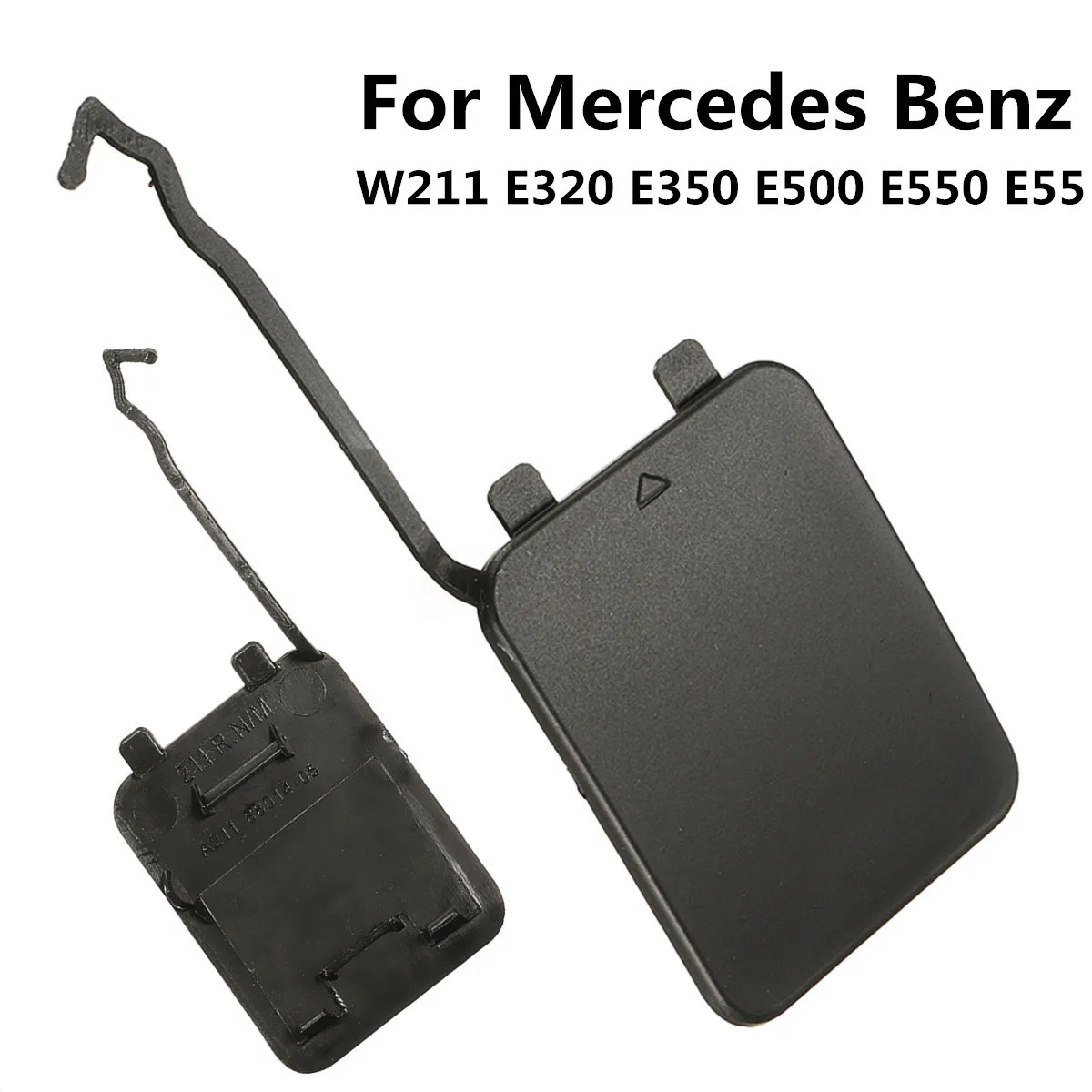 

For Mercedes Benz W211 E55 E550 E500 E350 E320 Rear Bumper Tow Hook Cover Cap