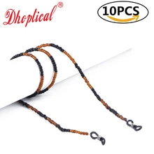 Акриловые стекла цепи, мода Цепочка для солнцезащитных очков, очки шнур, акриловый материал хорошего качества 10 шт B011