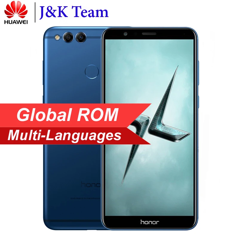 

Global ROM Huawei Honor 7X 5.93" Full View Screen 2160*1080pix OTA Update Mobile Phone Octa Core 2.4GHz Dual Rear Camera 16MP