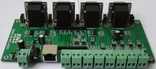 Мудрость встроенные в 8 последовательный порт сервера ZQWL EthRS-Z8 опорной плиты