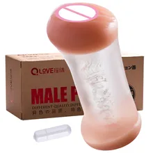 artificial vagina sex toys for men double pussy anal male masturbator pocket pussy silicone fake ass sex toy