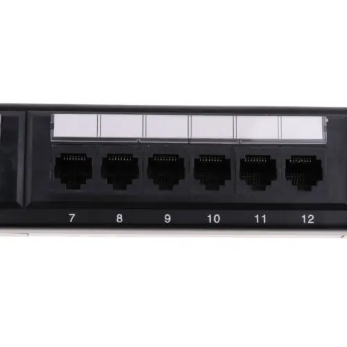 Yuanlin 24 порта Cat6 фосфорная бронзовая патч-панель стандарт T568A T568B последовательности для передачи сетевого подключения 패치 널