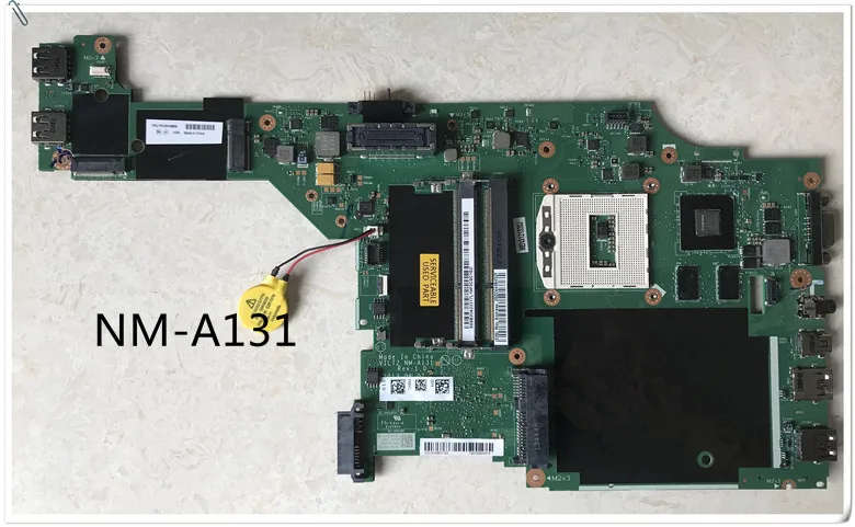 Для NM-A131 основная плата для thinkpad T440p Материнская ноутбука HM87 DDR3L с Видеокарта 100%