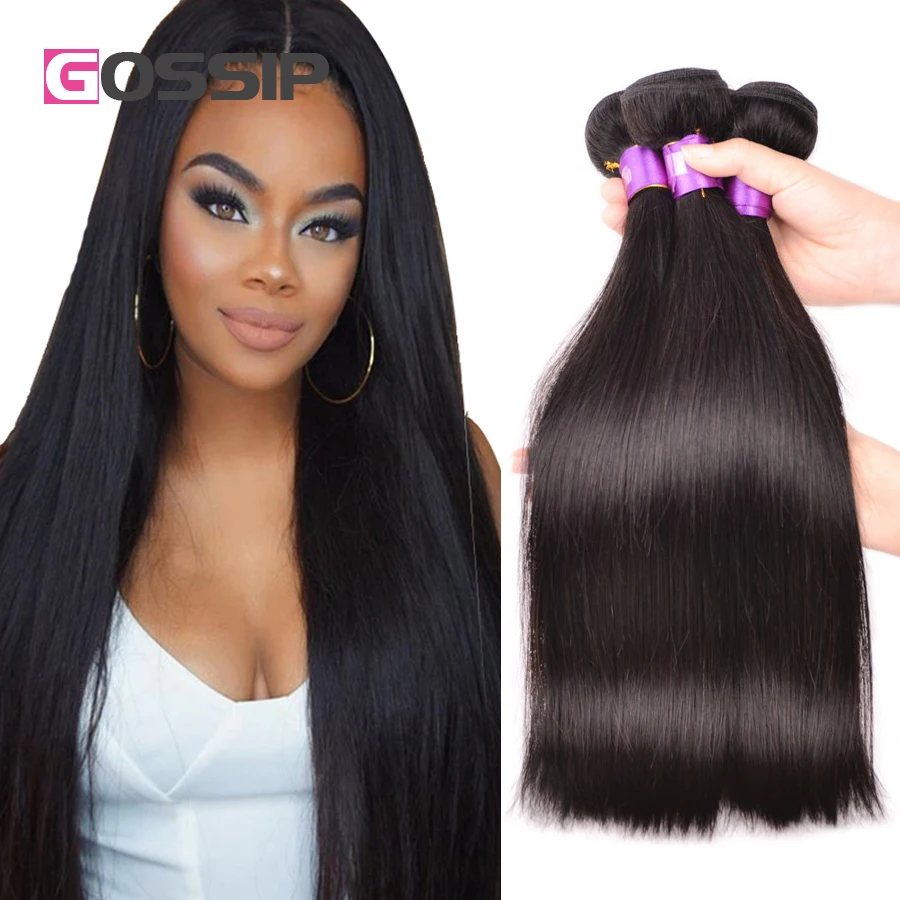 7A Malaysian Straight Hair Malaysian Virgin Hair Straight Human Hair ...