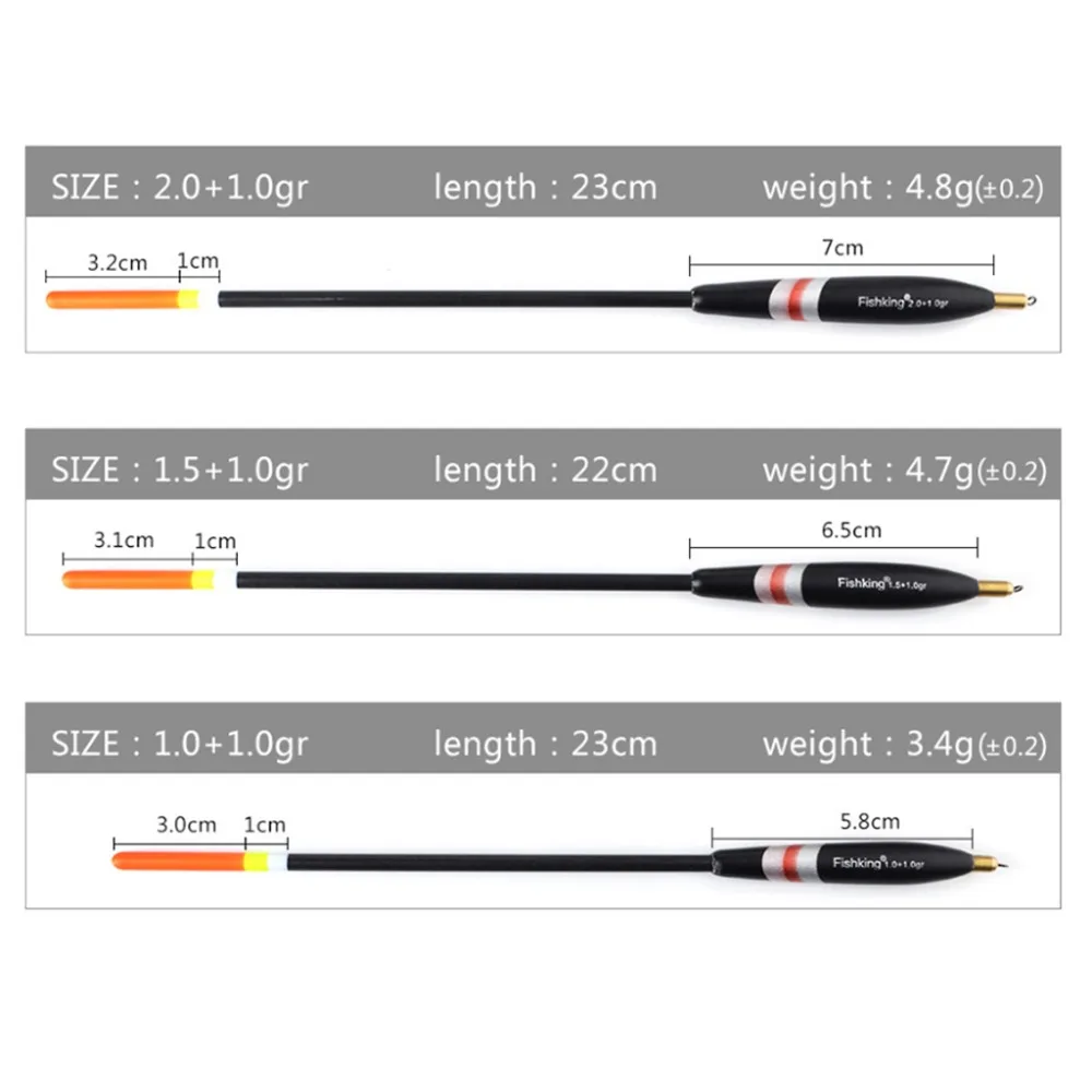 3 шт./компл. поплавки плавучесть буй поплавок Stick деревянный снасти 1g/2g/3g/4g/5g