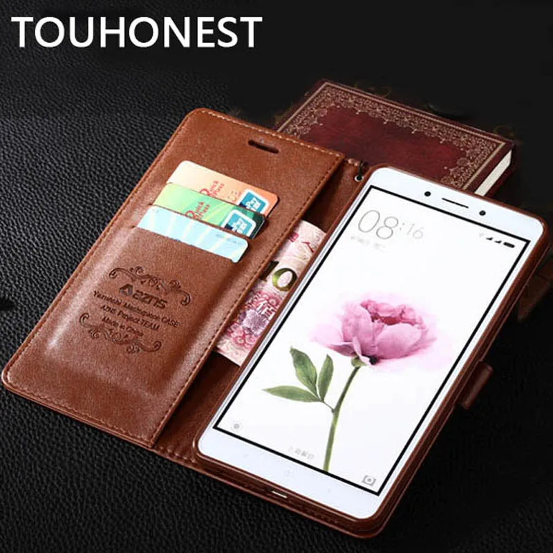 

Leather Wallet Full Cover Phone Case for Xiaomi Mi Max 2 Flip Stand Holder Card Case Soft Rubber Phone Case Fundas Capa