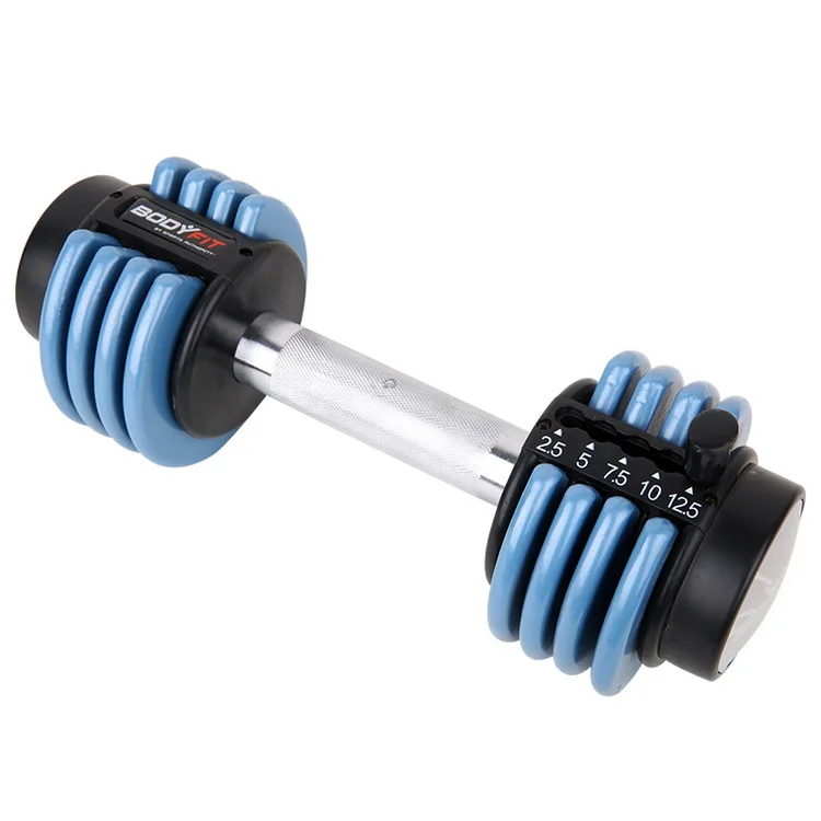 S high quality women weight adjustable dumbbell, 2.5lb-12.5lb Adjusted dumbbells*2pcs, body building dumbbell(pair)