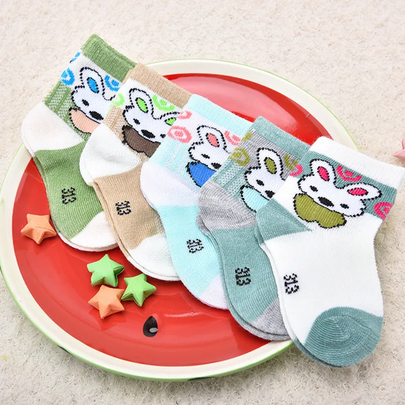 

Hot Sales 1-3 years old baby socks Spring and summer socks cute breathable warmth children's cartoon socks factory wholesale