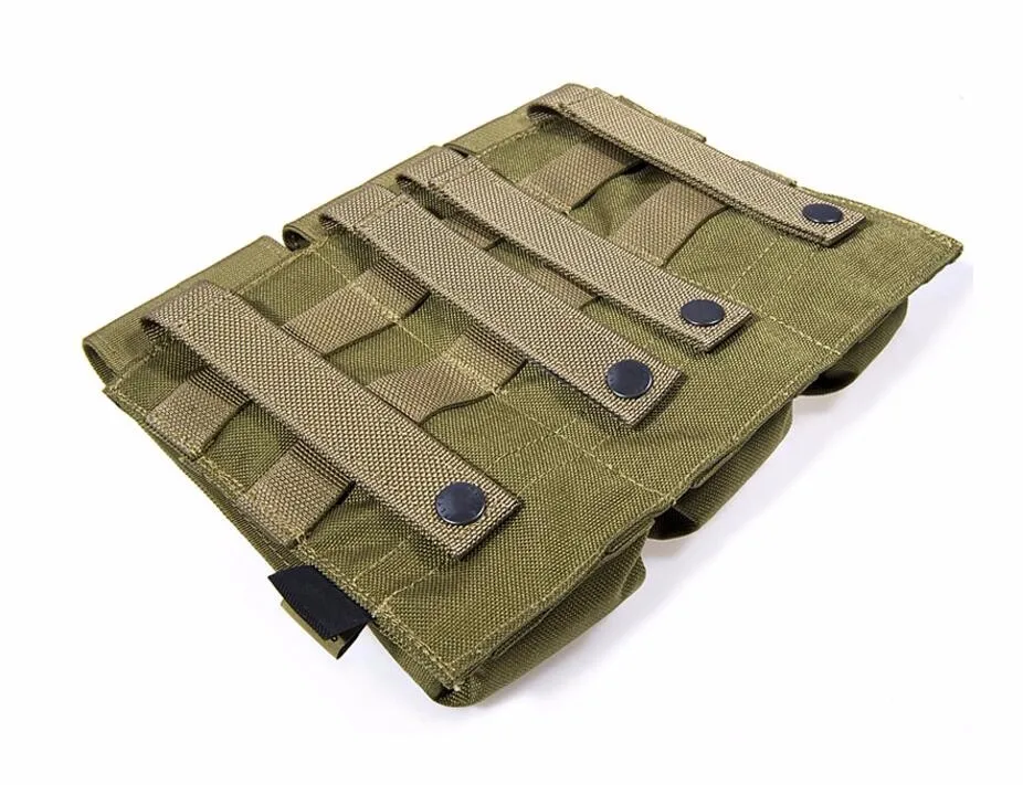 FLYYE MOLLE тройной M4 M16 Mag Чехол CORDURA Мультикам AOR AU FG Wargame страйкбол Охота тактический военный PH-M003