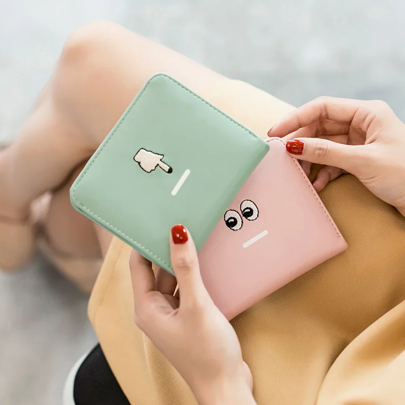 

PipiFren Small Wallet Women Short Purse Slim Mini wallet girls Cute clutch bags Card holder portafoglio donna