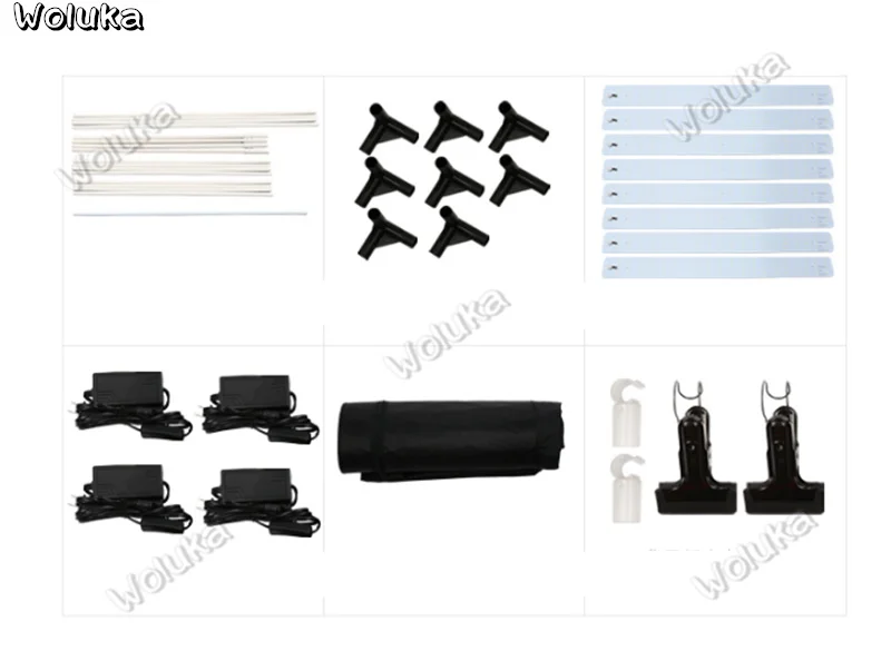 Светодиодный студийный набор 200 см, маленькая флексографская коробка, простой и удобный светильник для фотосъемки, оборудование, реквизит CD50 T03