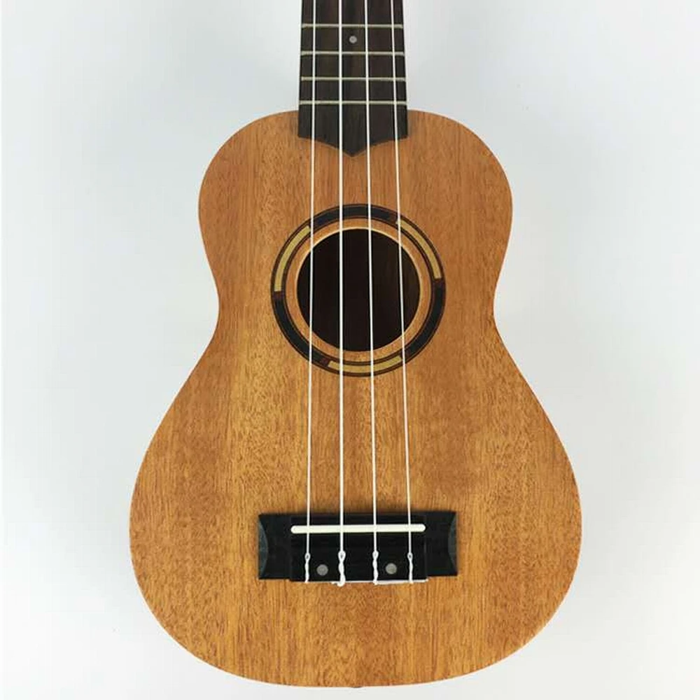 Moda para Concerto de Família Baixo para Instrumentos Musicais de Corda Havaiano de Madeira com 4 Ukelele Cordas Estilo Mogno 21 '' 23'' - Image 2