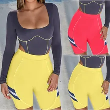 Новое поступление, женские спортивные колготки, шорты для йоги, шорты для тренировок, бега, шорты,#723, ткань для бега, удобная для улицы