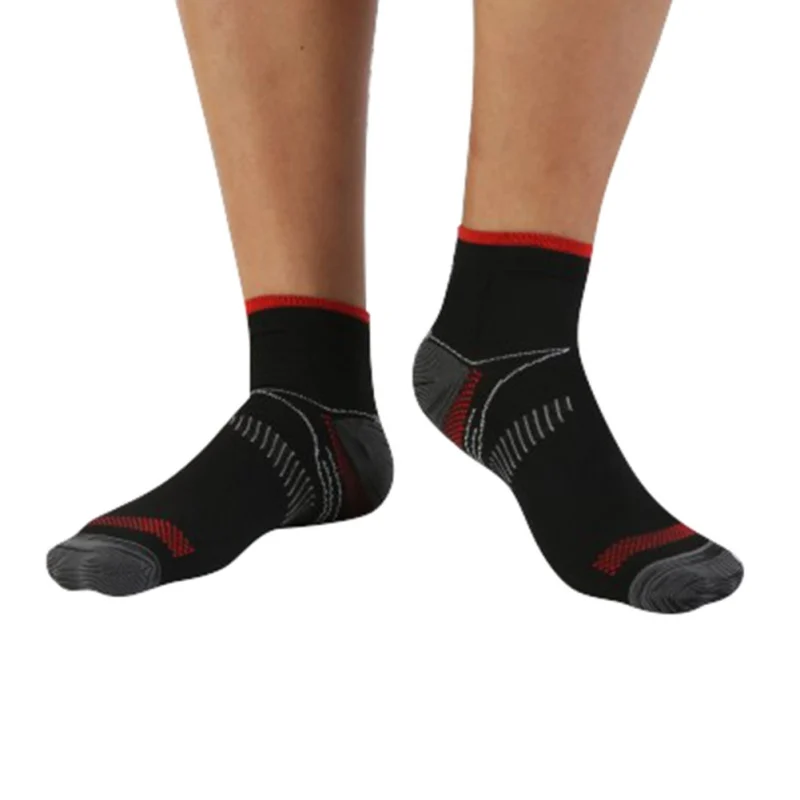 Новинка года; Спортивные Компрессионные носки для велоспорта; подошвенные модные носки; обезболивающее пятки; спортивные носки для женщин и мужчин
