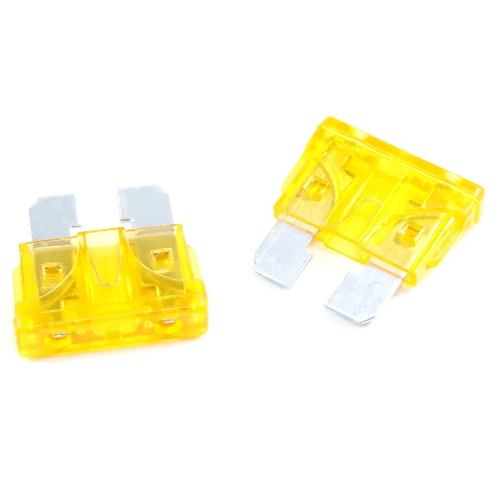 10Pcs Fuse Standard Medium Blade Car Fuse 5Amp 32V Auto Automotive