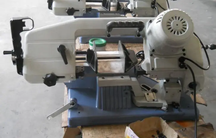 4 Inch Metal Band Saw 220V/110V Aluminum Body Band Sawing Machine G4510WA-2 4 Inch Metal Band Saw 220V/110V Aluminum Body Band Sawing Machine G4510WA-2