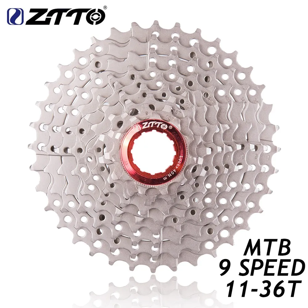 ZTTO MTB горный велосипед Запчасти 9 s 27 s наступление скорость кассета 11-36 т Совместимость с Запчасти M370 M430 M590 M4000 M3000