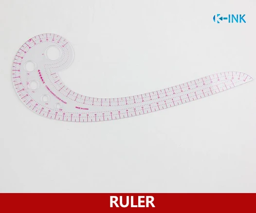 

42cm French Curve Ruler , Tailor's Sewing Ruler for Clothes