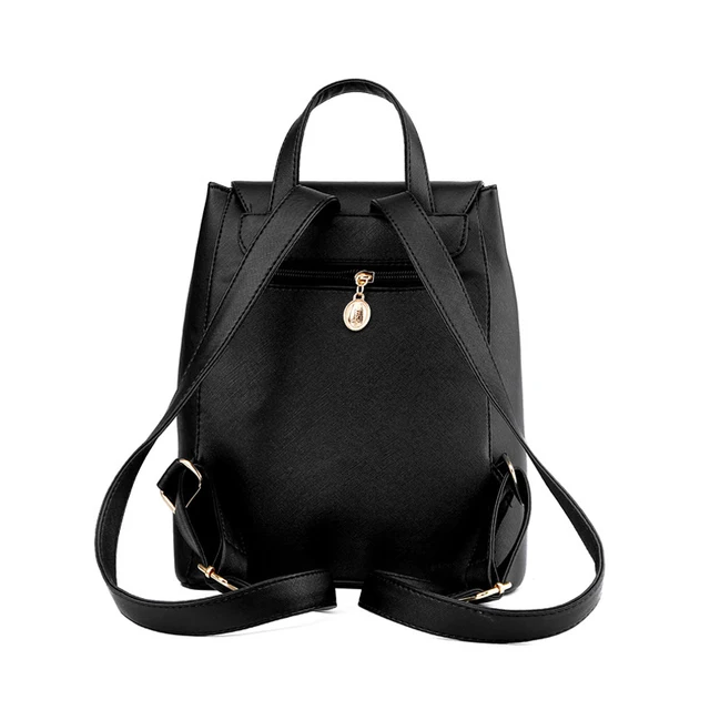 Herald Fashion Preppy Style School Backpack Artificial Leather Women Shoulder Bag Floral School Bag for Teens Herald Fashion Preppy Style School Backpack Artificial Leather Women Shoulder Bag Floral School Bag for Teens Girls