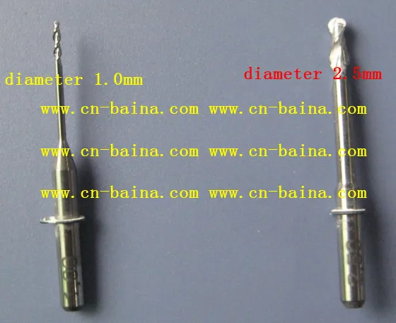 

Wieland mini milling bur diameter 1.0mm 2.5mm coated zirconia bur one piece price Dental lab denture laboratory material