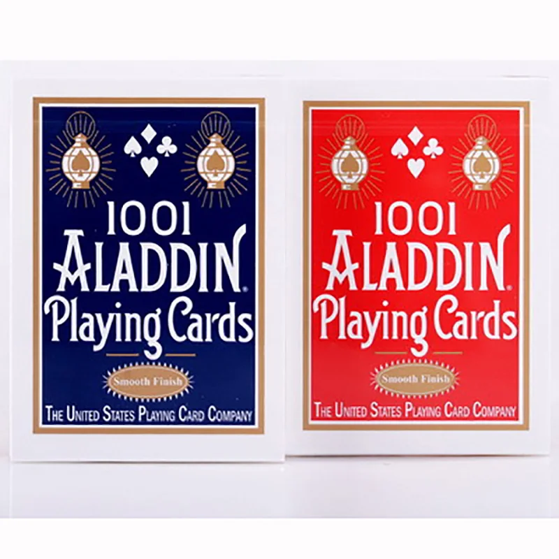 

Red/Blue 1001 Aladdin Playing Cards Magic Category Poker Cards for Professional Magician Collection Cards