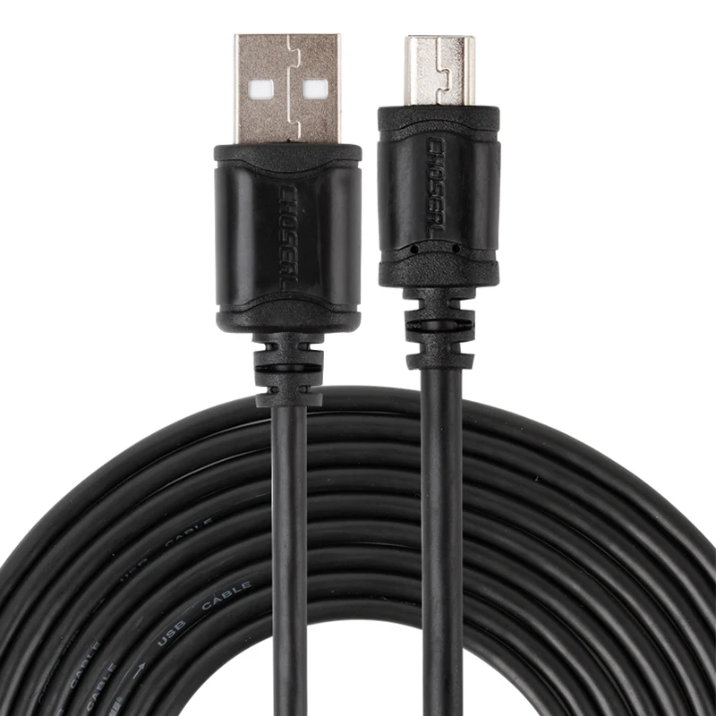 Choseal 30th الذكرى QS5308 USB 2.0 ذكر إلى البسيطة 5PIN USB سريع شحن كابل بيانات للالهاتف المحمول الكمبيوتر المحمول كاميرا