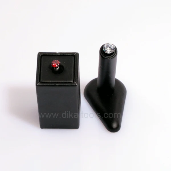 Single diamond display pillar/Loose diamond display holderin Jewelry