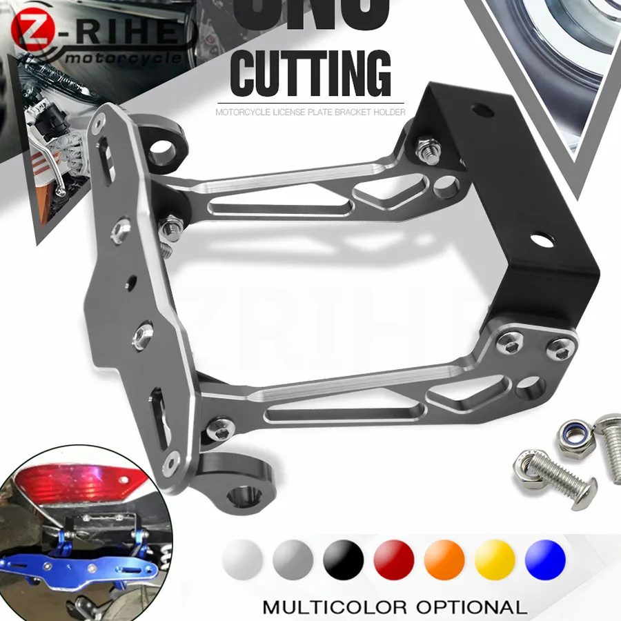 

1pcs Fender Eliminator motorcycle License Plate Bracket Universal For YAMAHA YZF750R YZF-R125 YZFR1 YZF1000 Thunderrace mt10 03