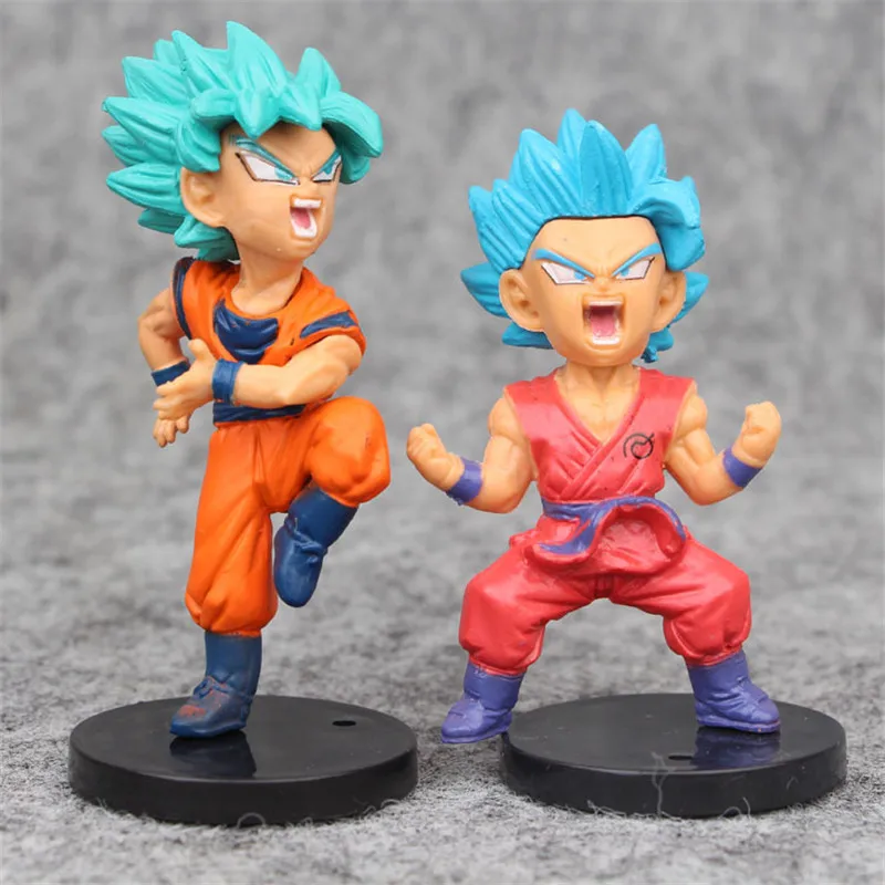 Murah 16 Pcs set Dragon Ball Super Mainan Anak Goku Gohan Zen O Jaco Batang Mai  zamasu Grand Imam Vegeta PVC Collectible Figurine