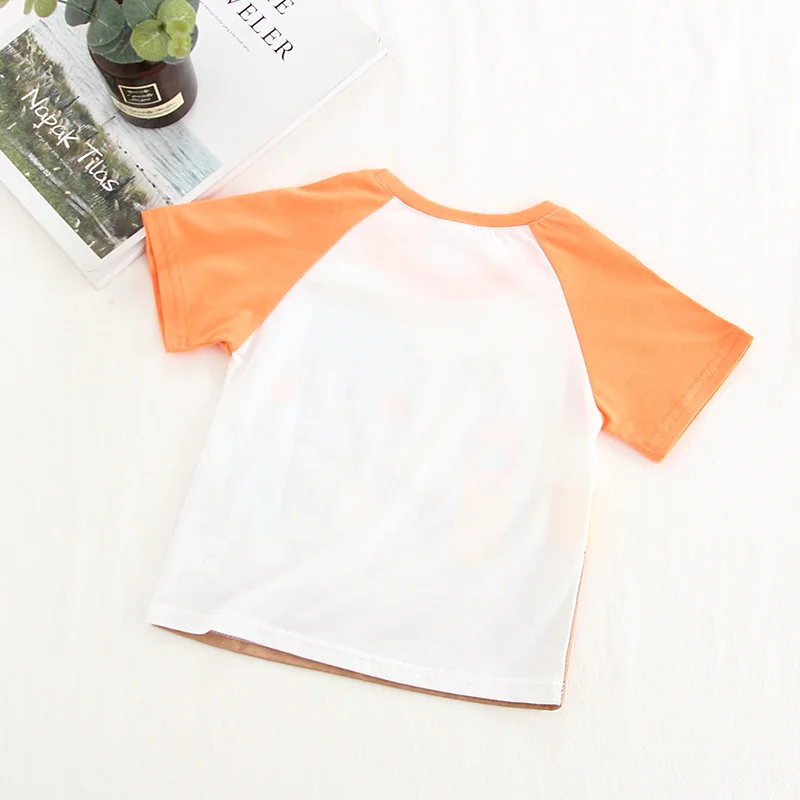 WOTTAGGA 2019 Summer Kids Boys T Shirt Print Cartoon Short Sleeve Baby Girls T-shirts Cotton Children T-shirt O-neck Tee Tops Bo WOTTAGGA 2019 Summer Kids Boys T Shirt Print Cartoon Short Sleeve Baby Girls T-shirts Cotton Children T-shirt O-neck Tee Tops Bo