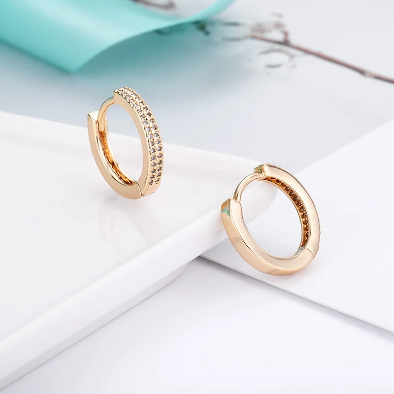 MAIKALE, классические серьги-кольца с кубическим цирконием, многослойные циркониевые CZ золотые серебряные круглые серьги, свадебные ювелирные изделия, подарки